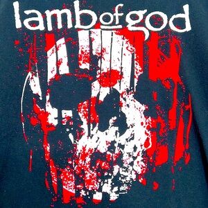 Lamb of God tour shirt